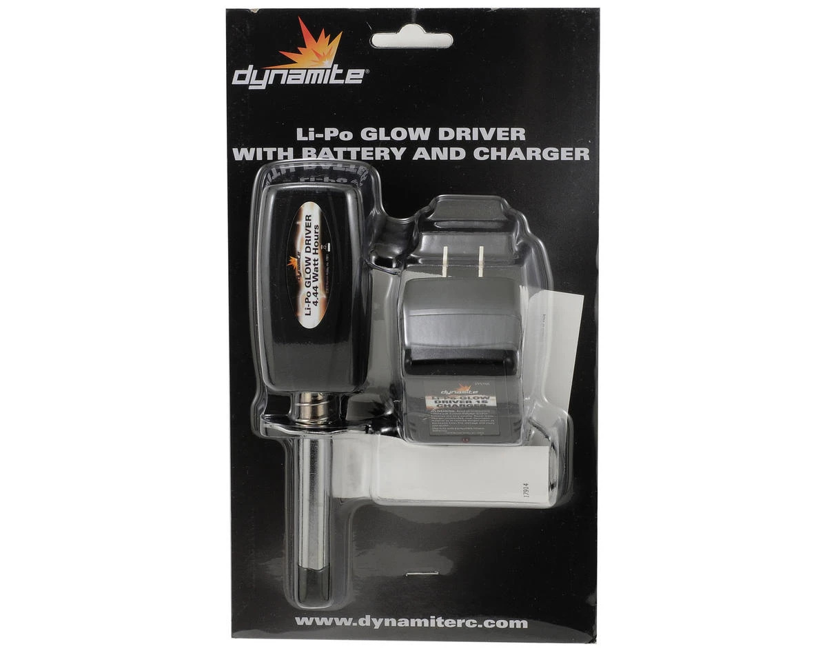 Dynamite LiPo Glow Driver w/Battery & Charger - Image 2