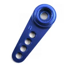 Dynamite Machined Aluminum Hitec Servo Horn (Blue)
