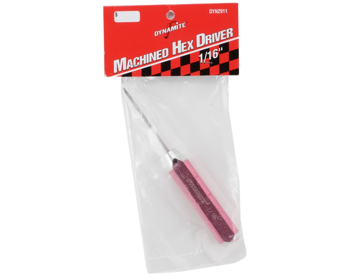 Dynamite Machined Hex Driver (Red) (1/16") - Image 2