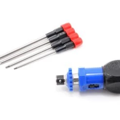 Dynamite 4 Piece Metric Hex Wrench Set w/Handle