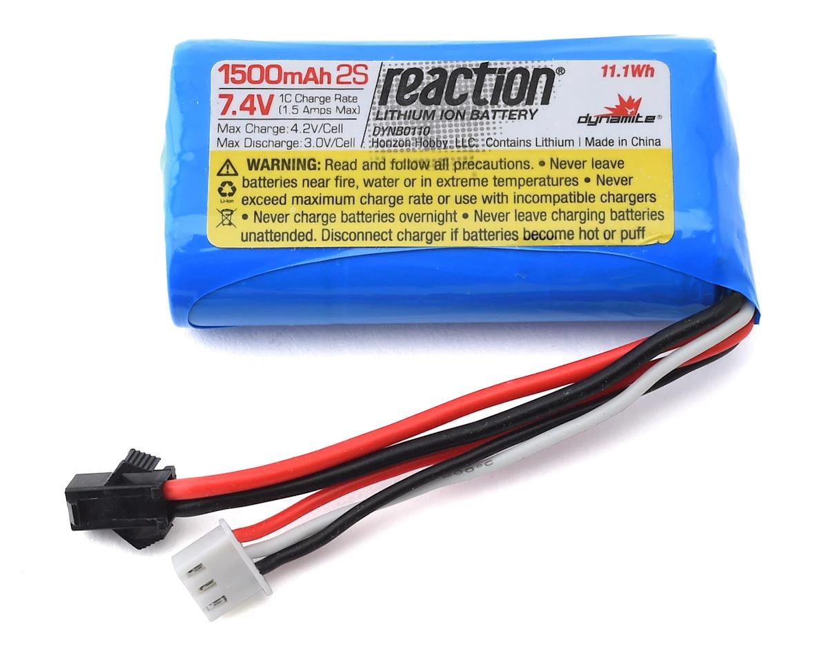 Dynamite Jet Jam Pool Racer 2S Li-Ion Battery (7.4V/1500mAh)