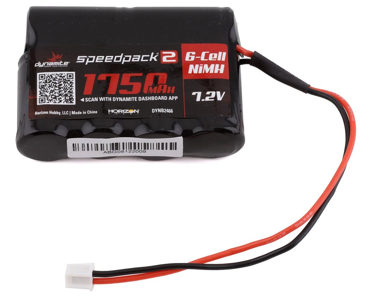 Dynamite Speedpack2 6-Cell NiMh Battery Pack w/Losi Mini Plug (7.2V/1750mAh)