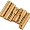 Dynamite 3.5mm Gold Bullet Connectors (3 Male/3 Female)