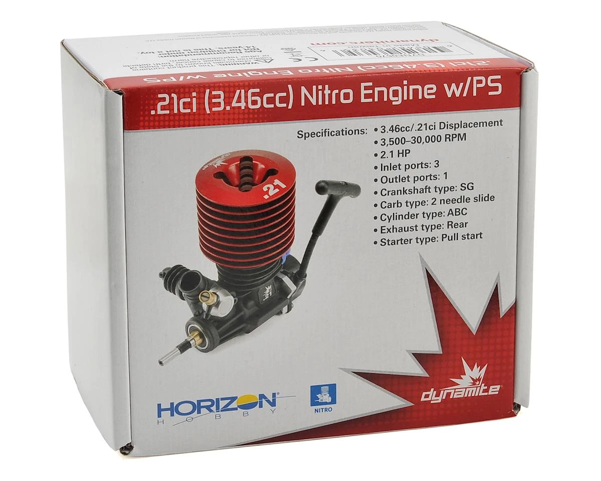Dynamite .21 RTR Nitro Engine w/Pullstart - Image 7