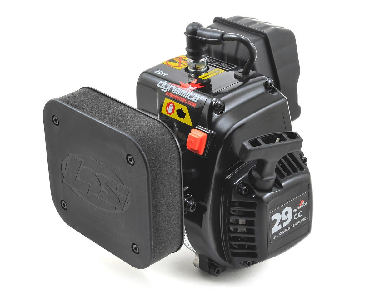 Dynamite F29 4-Bolt 29cc Gas Engine w/Carb & Air Cleaner - Image 2