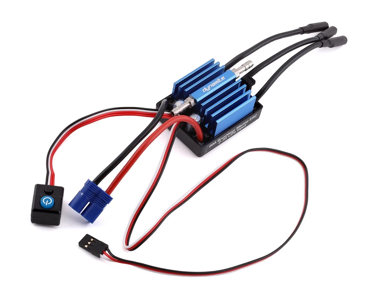 Dynamite 60A Brushless 2-3S Marine ESC