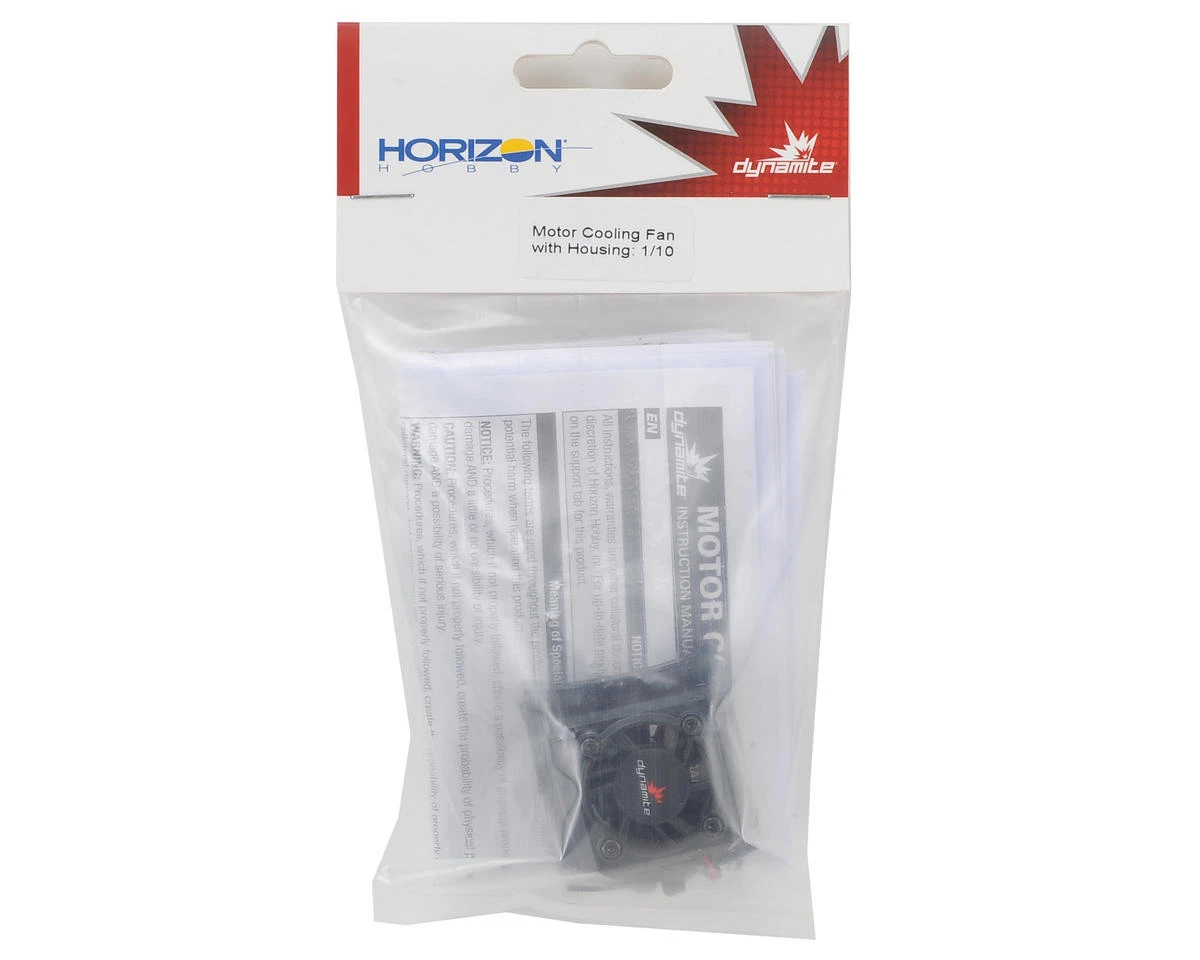 Dynamite 1/10th Scale Motor Fan Shroud w/Fan - Image 2