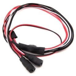 Firebrand RC Halos Dual Function LED Lights (White w/Red Halo)