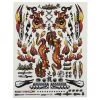 Firebrand RC Concept Dragon Decal (Orange) (8.5x11")