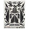 Firebrand RC Concept Phoenix Decal (Black) (8.5x11")