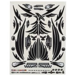 Firebrand RC Concept Phoenix Decal (Black) (8.5x11")
