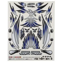 Firebrand RC Concept Phoenix Decal (Blue) (8.5x11")