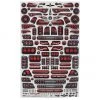 Firebrand RC Tail Lights Multi-Fit Decal Sheet (8.5x14")