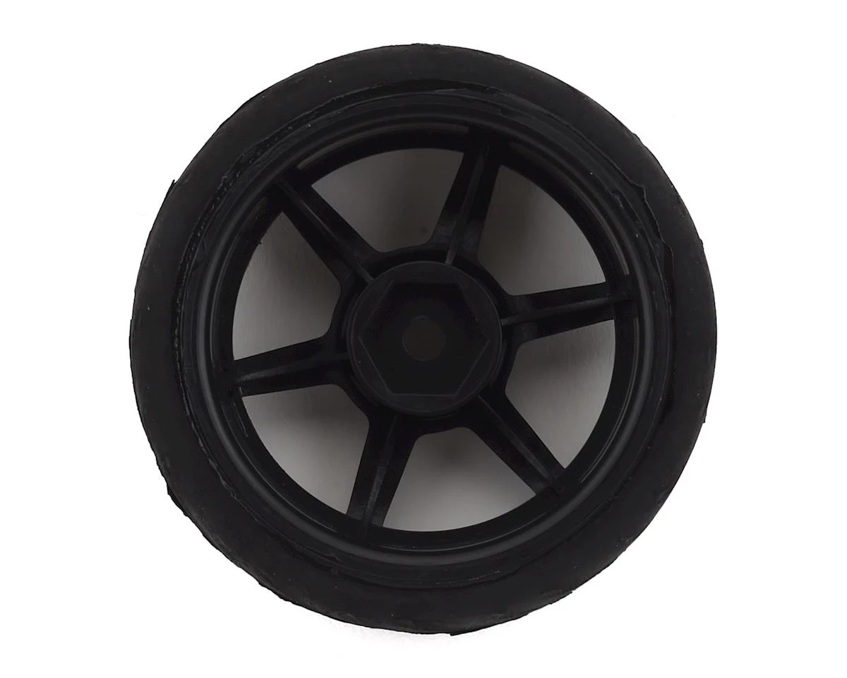 Firebrand RC Scorch RT3 Pre-Mounted On-Road Tires (4) (Black) w/FireFangs Tires, 12mm Hex & 3mm Offset - Image 2